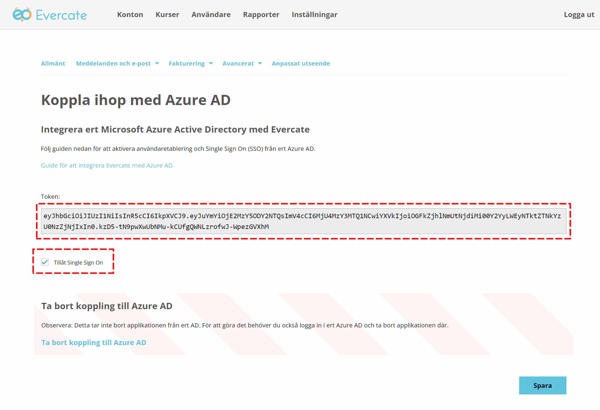 Token for Azure AD provisioning